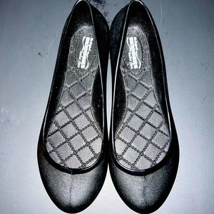 Original Skidders Ballet Flats Size 8 Black